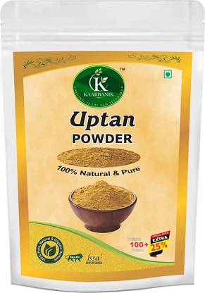 KAARBANIK 100% Pure & Natural Uptan Powder For Face Packs - 125 Gms ( 100Gms + 25Gms Extra )