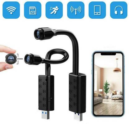 SIOVS HD 1080P Mini USB IP Camera CCTV Camera 360 Degrees Wireless IP Home Security 4K Security Audio Camcorder Hidden Cam Security Camera