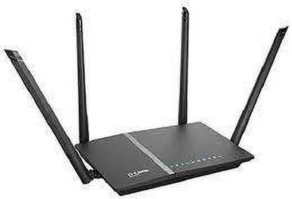 Dlink DIR-825 Wireless Router 2.4 GHz 1200 Mbps Wifi Speed Dual Band External Antenna Ethernet (Cable Broadband)