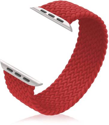 Viraan Braided Solo Loop Compatible with Apple Watchstrap for (MEDIUM SIZE) (38MM/40MM/41MM) for iWatch Series 7 6 5 4 3 2 1,SE(Watch Not Included) Smart Watch Strap
