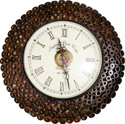 Jainu Crafts Analog 20 cm X 20 cm Wall Clock