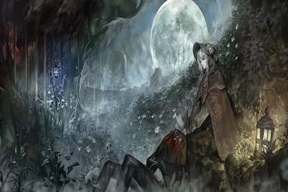 Smoky Design bloodborne Wallpaper Poster
