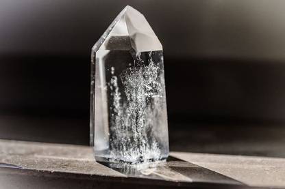 Smoky Design crystal rock crystal mineral healing stone