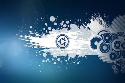 Smoky Design linux gnu ubuntu operating system Wallpaper, Poster