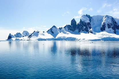 Smoky Design antarctica nature water arctic ocean Wallpaper Poster