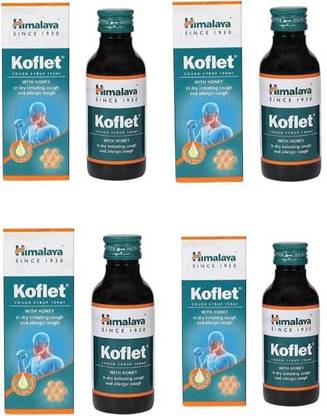हिमालय KOFLET COUGH SYRUP 100 ML* 4 PC (100 ml*4)