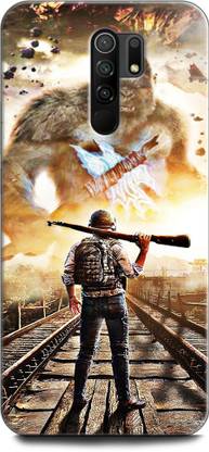 KEYCENT Back Cover for REDMI 9 Prime PUBG, GAME, BATTLEGROUNDS