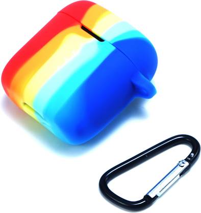 Heropantee Front & Back Case for Boat 141 Airdopes TWS (Cover Only) Rainbow