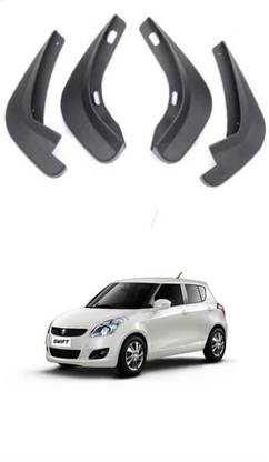 BLACK SNAKE Rear Mud Guard, Front Mud Guard For Maruti Swift NA