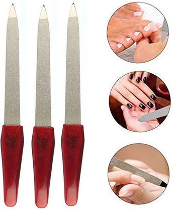 GFSU Stainless Double Sided File Buffer For Gentle Precise Nail Filer