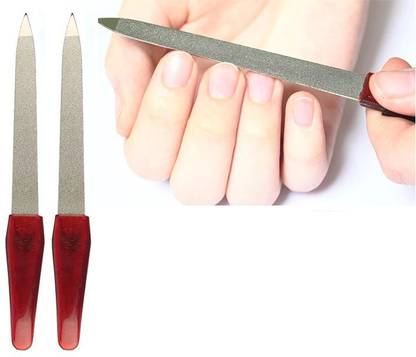 imelda Nail Filer 2 in One Manicure/Pedicure Stainless Steel Nail Filer