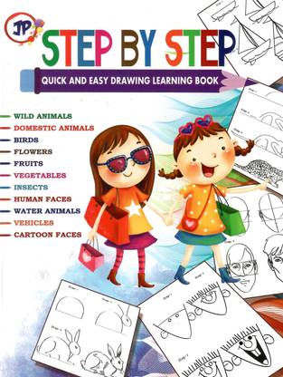 Step By Step Easy Drawing Learning Book