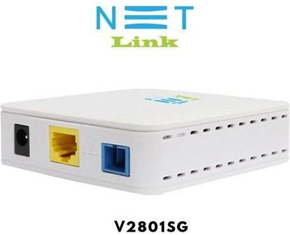 NETLINK V2802SG 1 GE Port ONT 300 Mbps Router (White) Router 0 GHz 300 Mbps Wifi Speed NA Ethernet (Cable Broadband)