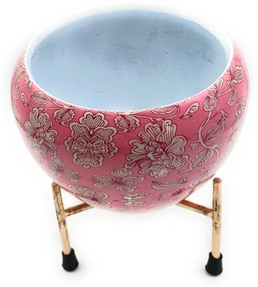Bhunes Bowl | Decorative Bowls | Fruit Bowl | Dry Fruit Bowl| Stand | Decor Bowl Decorative Showpiece  -  17 cm