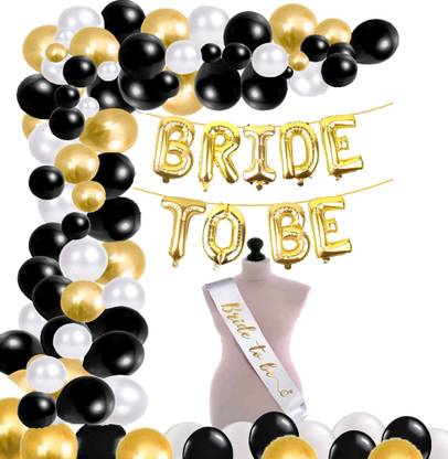 Realistic Store Bride to Be Complete Decoration Combo for Bride Bachelorette Party Decoration Set