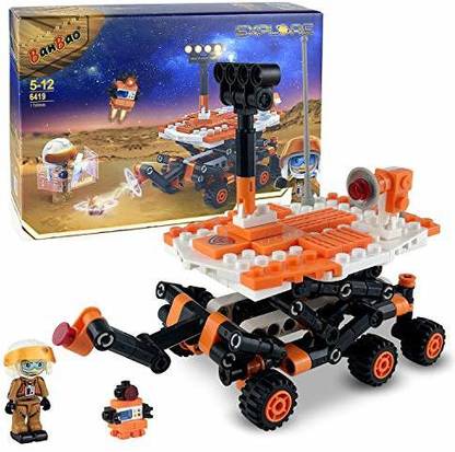 Mega Construx Toy Building Sets, Building Blocks Mars Rover Model Kit,