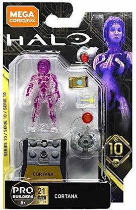 Mega Bloks Construx Halo Heroes Pro Builders Series 10 Cortana Mini