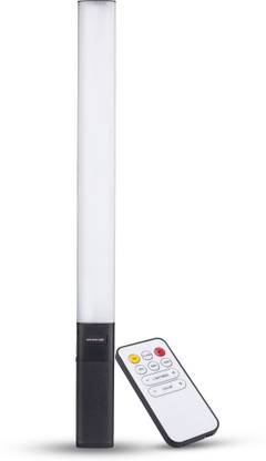 DIGITEK Portable Hand held LED Light Wand with Remote for YouTube | Photo-Shoot | Video Shoot | Live Stream | Makeup & Vlogging | Compatible with iPhone/Android Phones & Cameras DSL-20W 2400 lx Camera LED Light 2400 lx Camera LED Light