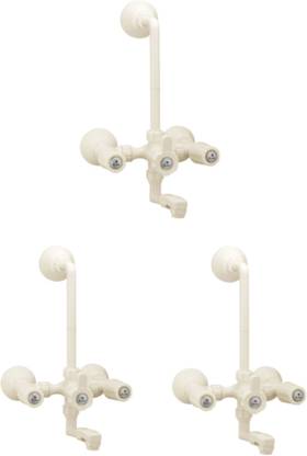 PEARL PRECISION PRODUCTS TS-122-3 WALL MIXER L-BEND[3 PCS.] Mixer Faucet