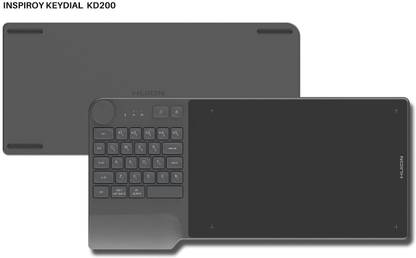 HUION KD200 Wireless 9 x 5.6 inch Graphics Tablet Connectivity - Bluetooth