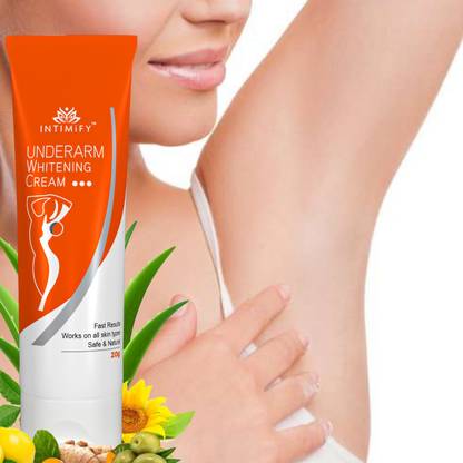 INTIMIFY Underarm Whitening Cream For Lighten and Brighten Skin, Dark Underarm Lightening Cream