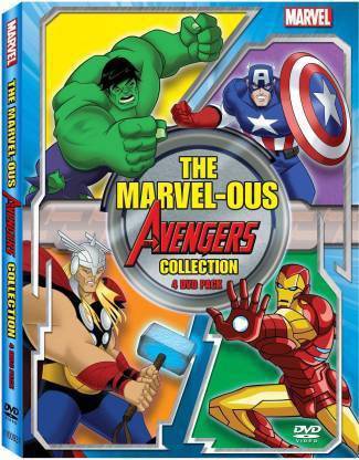 The Marvel - Ous Avengers collection 4 DVD Pack