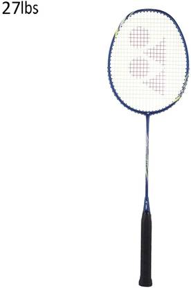 YONEX Voltric Lite 20i Strunged (27lbs) With Free 1Grip Black Strung Badminton Racquet