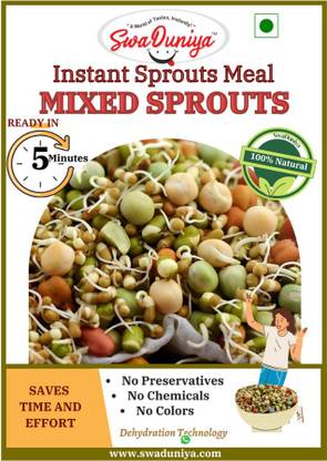 SwaDuniya Instant Sprout Meal Mixed Sprouts 500 g