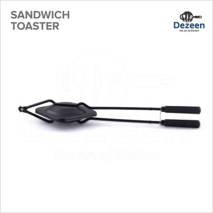 DEZEEN by DEZEEN Classic Range Non-Stick Non-Electric Gas Sandwich Toaster Toast
