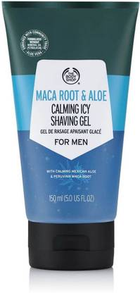 THE BODY SHOP MACA ROOT & ALOE CALMING ICY SHAVING GEL FOR MEN 150 ML