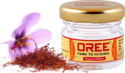 OREE Kashmiri Pure Kesar Saffron jaffran- 1 gram