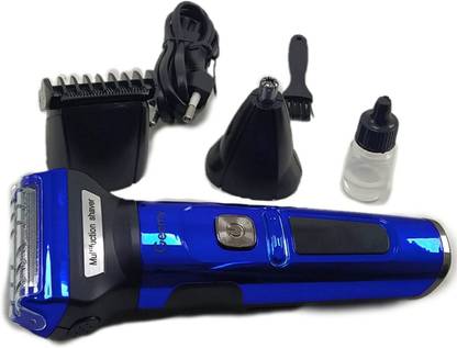 Gmeey Stylish Electric Rechargeable Hair Trimmer For Multipurpose Cutting Expert Nose Beard Hair Cutting Trimmer Working Grooming Kit 120 min  Runtime 3 Length Settings