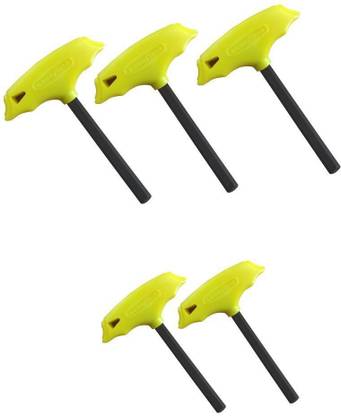 GOOD YEAR T Handle Allen Key, T - Handle Hex Allen Keys (2mm - 4.5mm) Pack Of 5 Allen Key Set