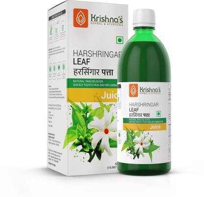 Krishna's Herbal & Ayurveda Harshringar Leaf Parijat Juice