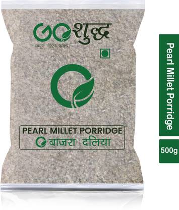 Goshudh Premium Quality Bajra Daliya (Pearl Millet Porridge)-500gm Pouch