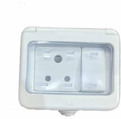 C and S 3 Module 6 Amp series 3 Amp Switch and Socket Three Pin Plug