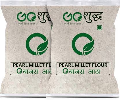 Goshudh Premium Quality Bajra Atta (Pearl Millet Flour)-500gm