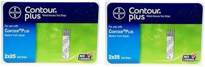 Contour PLUS 100 STRIPS 100 Glucometer Strips