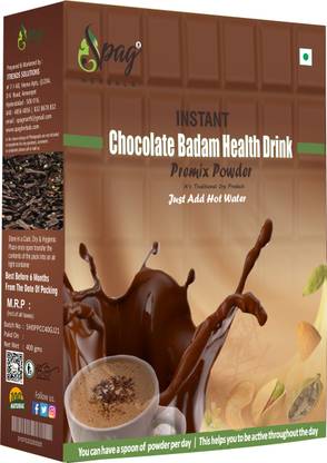 Spag HERBALS Chocolate Badam Dairy Milk Health Drink 400 gms