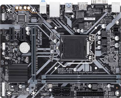 GIGABYTE H310M H 2.0 LGA1151Socket ATX Intel H310 Chipset DDR4 Motherboard for Desktop