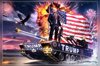 Donald Trump Matte Finish Poster Paper Print