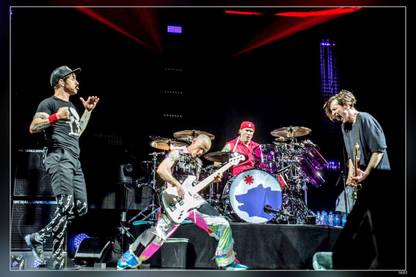 Red Hot Chili Peppers Funk Rock Band Anthony Kiedis Flea Chad Smith Josh Klinghoffer John Frusciante Matte Finish Poster Paper Print