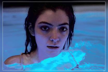 Lorde New Zealand Singer Songwriter And Record Producer Matte Finish Poster Paper Print