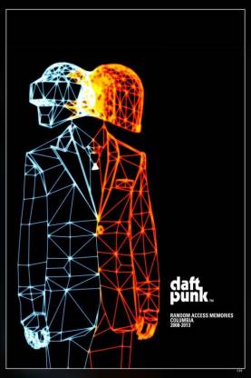 Daft Punk Matte Finish Poster Paper Print