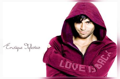 Enrique Iglesias Enrique Miguel Iglesias Preysler Singer Songwriter Actor Record Producer Matte Finish Poster Paper Print