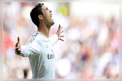 Cristiano Ronaldo Small Photographic Matte Finish Poster Paper Print