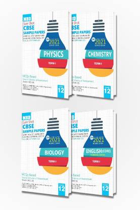 MBD Sure Shot CBSE Sample Papers Class 12 (Set Of 4 Books)-Phy, Che, Bio, Eng