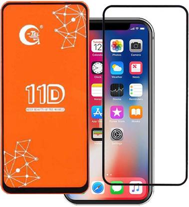 D DESIGN Tempered Glass Guard for OnePlus 3 [ Edge To Edge 11D Tempered Glass with Touch Accurate, Impact Absorb, Full Adhesive Glass ]