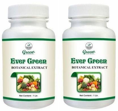 GREEN GROWERS ever green botanical Fertilizer 1 liter(Pack of 2) Fertilizer