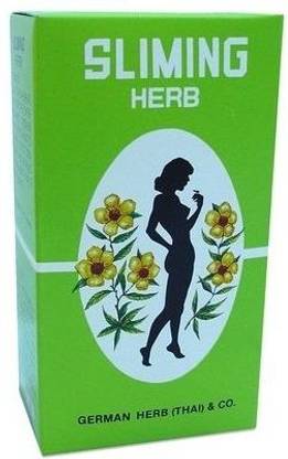 GERMAN HERB Sliming Tea Slimming Herb For Weight Loss Fast Slim Detox, 50 Tea Bags Herbal Tea Bags Box